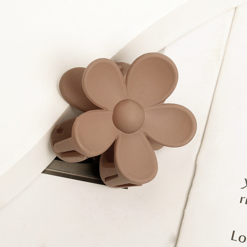 Women's All-match Frosted Flower Hair Clip