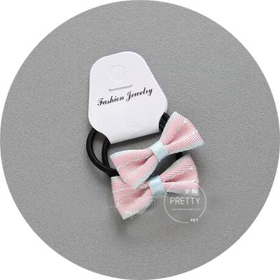 Cute Cartoon Headdress Flower Rubber Band Non-stick Hair Ring