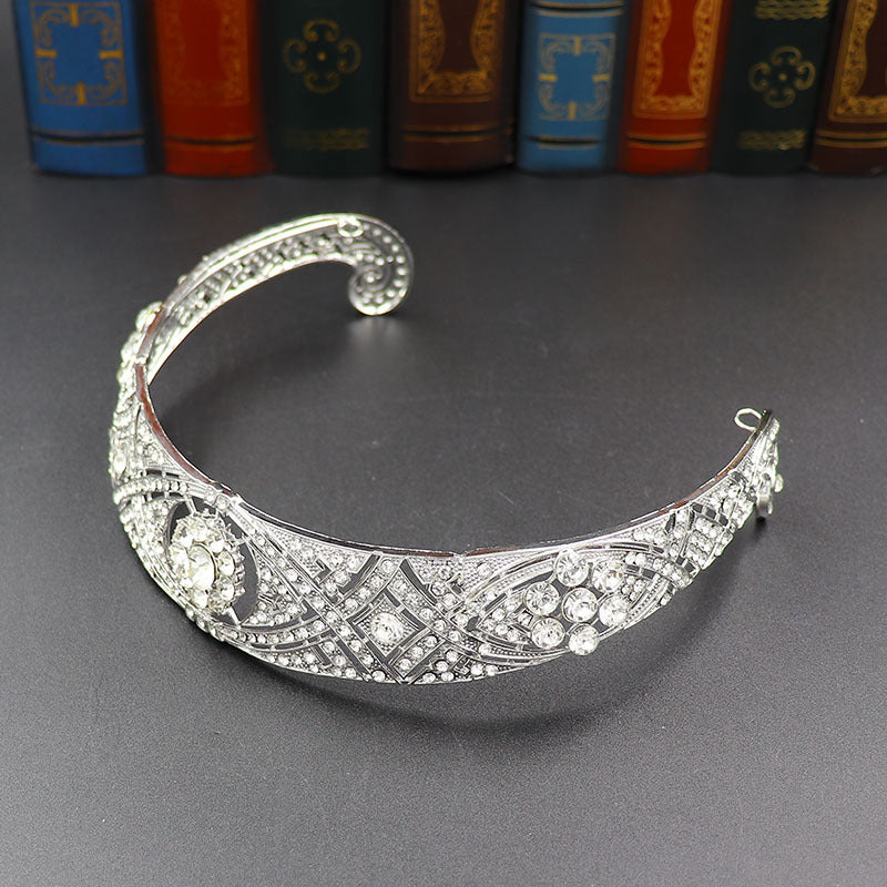 Women Bridal Crown New Fashion Luxury Crystal Bridal Crown