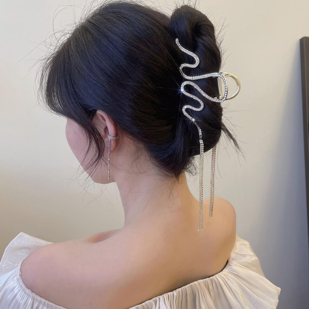 Best Jewelry Pearl Hair Clip Female Hair Claws