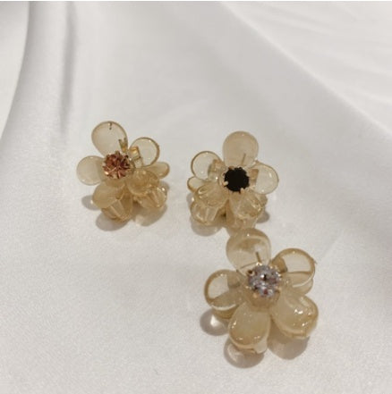 Best New Summer Flower Small Catch Clip Girl Hairpin Female Hair Accessories