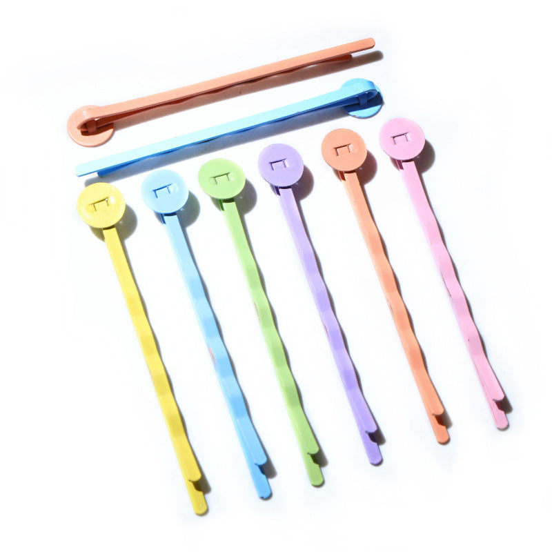 Candy Color Band Tray Clip Internet Celebrity Small Hairpin Handmade Hair Accessories
