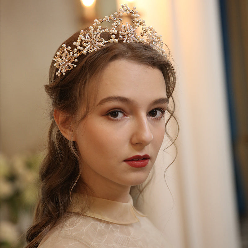 Best Bridal Jewelry Pearl Crystal Exquisite Headdress