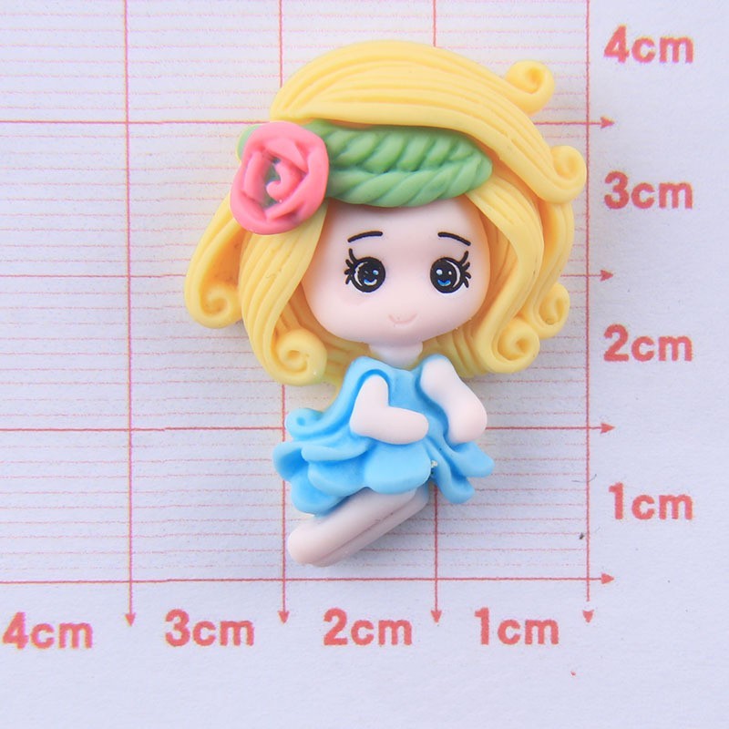 Resin Cream Plastic Mobile Phone Shell Headrope Hair Clip Accessories