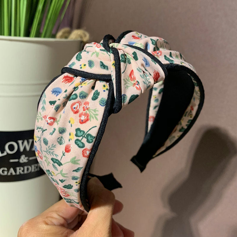 Korean Version Of Gorest Color Wide-Brimmed Headband