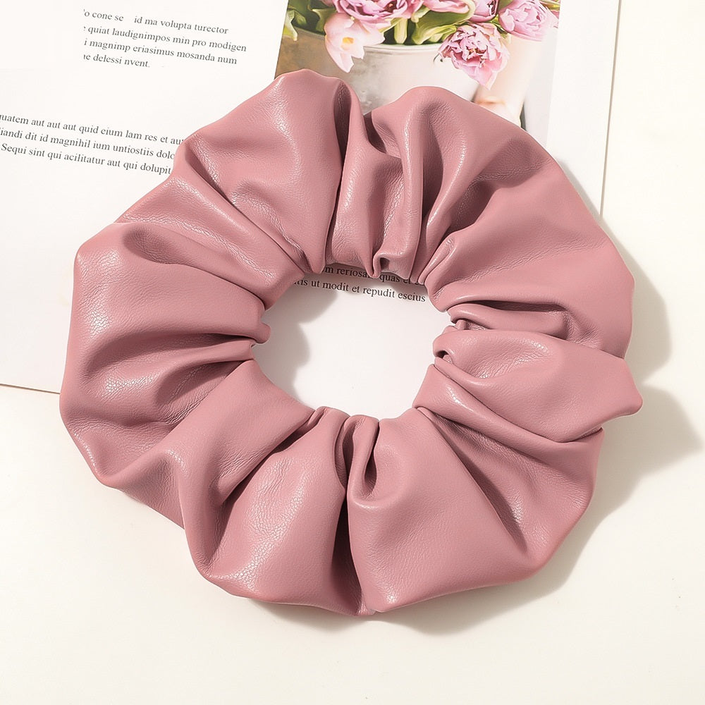 Ponytail New PU Large Intestine Hair Ring