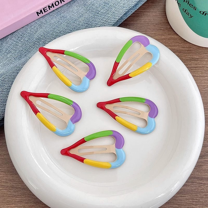 Sweet Barrettes Forehead Little Headdress Broken Hair BB Clip