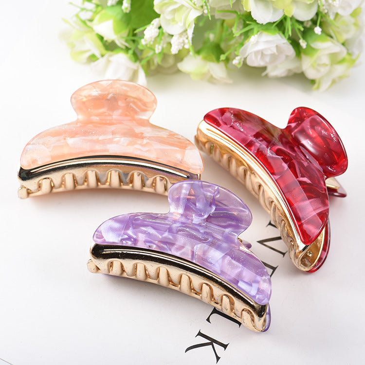 Women's Fashion Large Acrylic Hair Clips