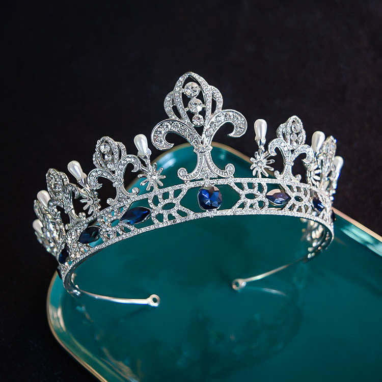 Best Bridal Crown European Queen Retro Crystal Hair Accessories