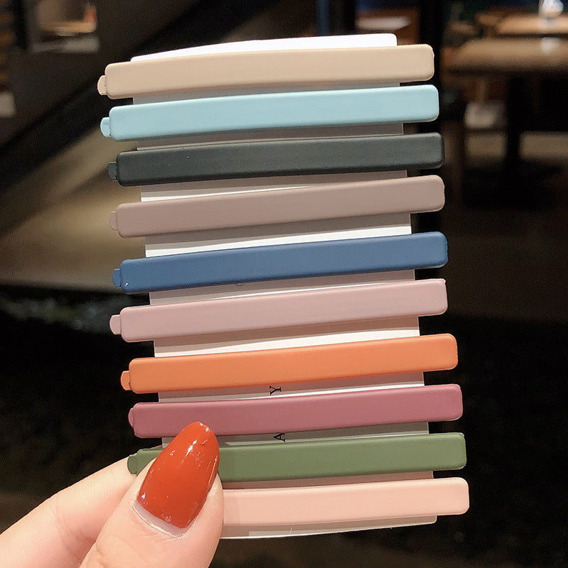 One word clip color hair clip