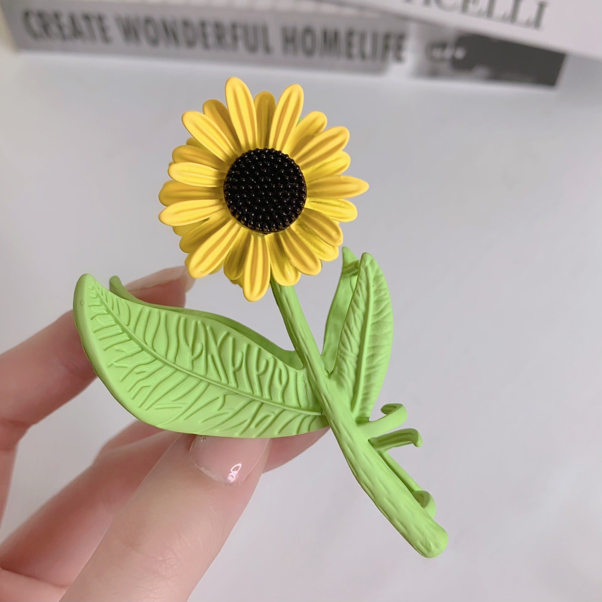 New Tulip Flower Hair Clip Simple And Versatile