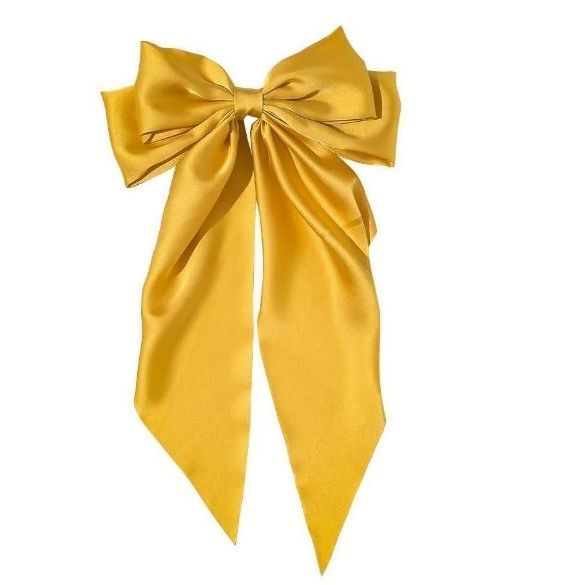 French Chiffon Bow Ribbon Hair Clip