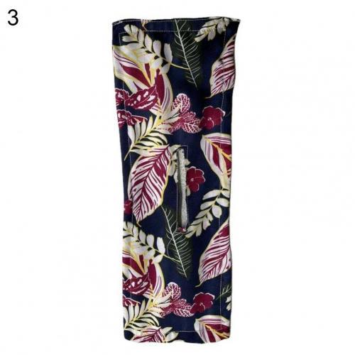 Printed Bow  Ring Rope Wire Fixed Hair Band