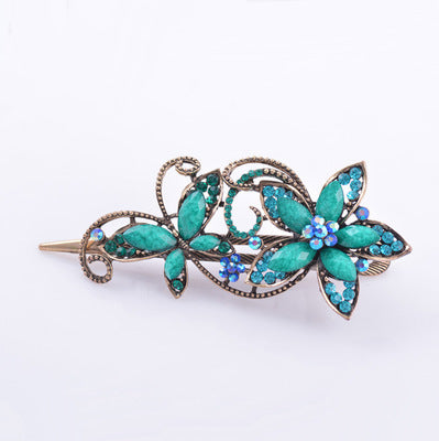 Best style retro resin butterfly dish hair clip