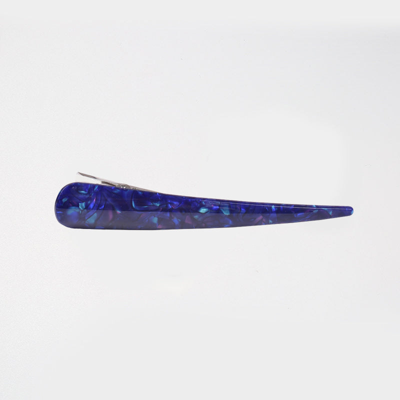 Acrylic hair accessories with long horn clip