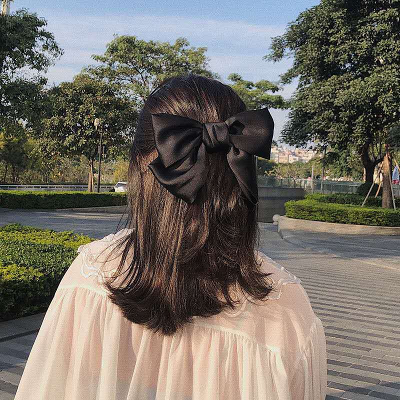 Women's Fashion Personalized Chic Fabric Bowknot Barrettes
