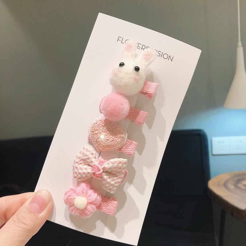 Girls' Fashion Simple Hair Clip Does Not Hurt