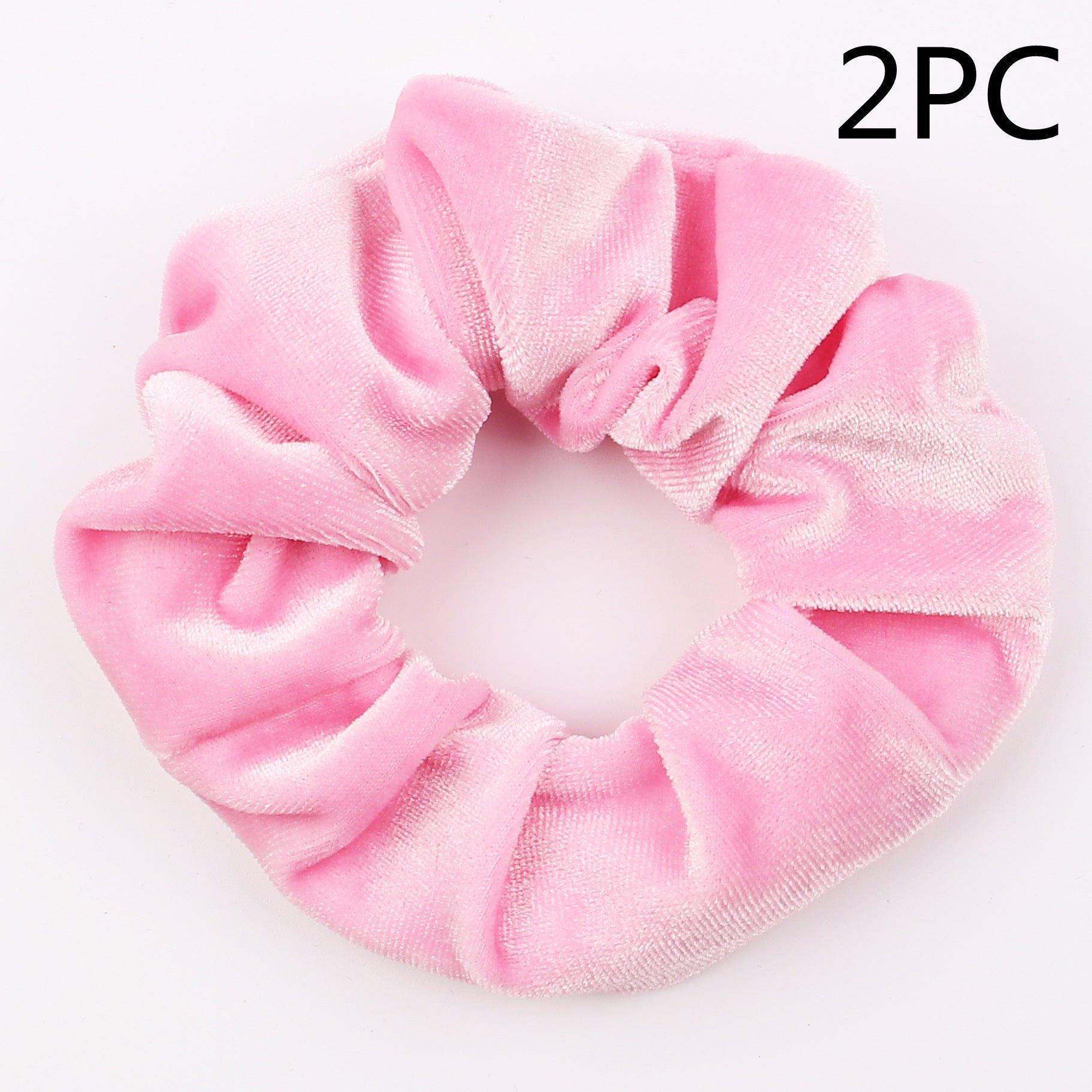 Fashion New Velvet Tencel Pocket wallet Hair Scrunchies Retro Zipper Large Intestine Elastic Hair Band