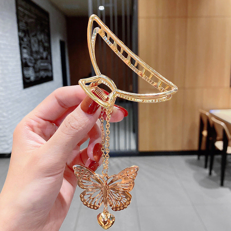 Women's Fashion Three-dimensional Butterfly Pendant Hair Clip