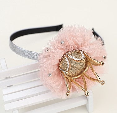 Girls Crown Headdress Children's Crown Princess Barrettes