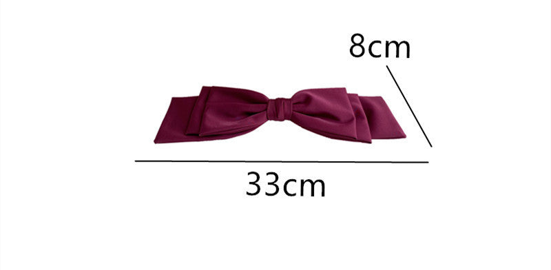 Three-layer Big Bow Ribbon Top Clip Hair Accessories