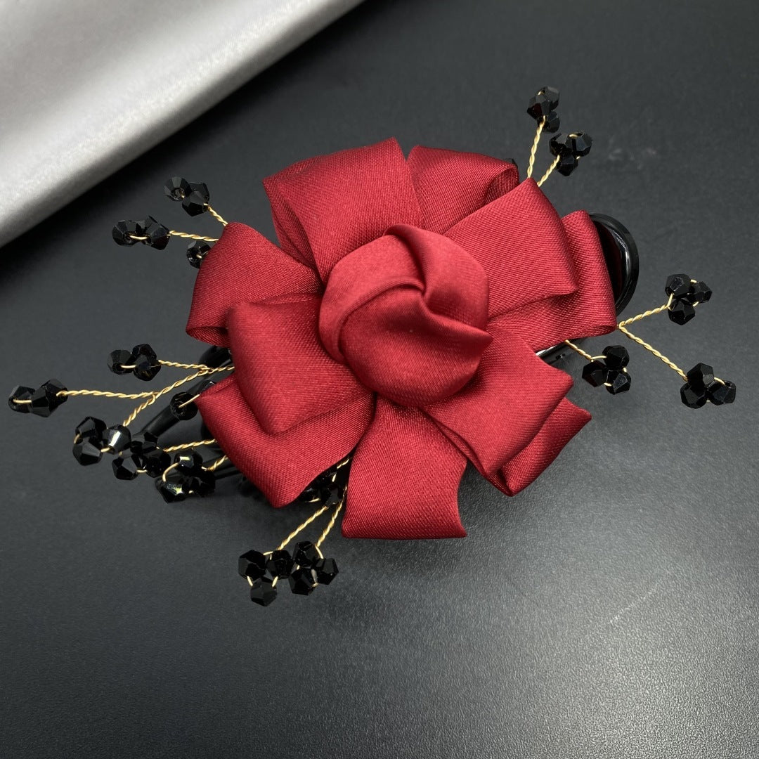 Rose Headdress Fashion All-matching Barrettes
