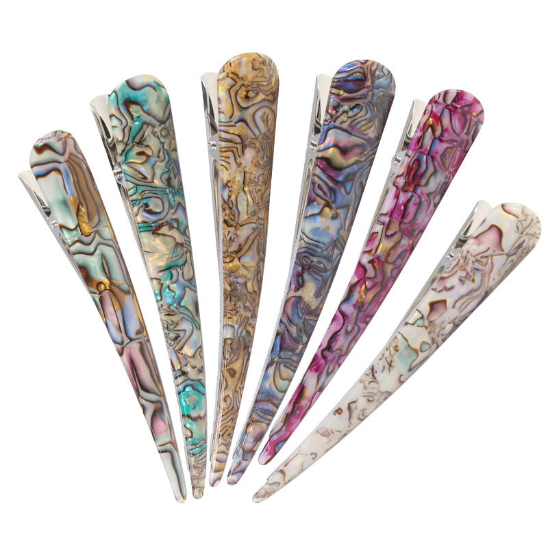 Acrylic Metal Hair Clips Hair Accessories Headdress Grip Ornament