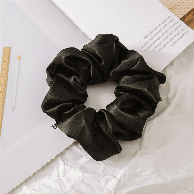 Small Scrunchies Intestine Ring Band Solid Color Hair Rope Simple
