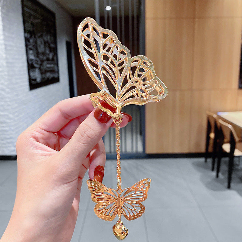 Women's Fashion Three-dimensional Butterfly Pendant Hair Clip