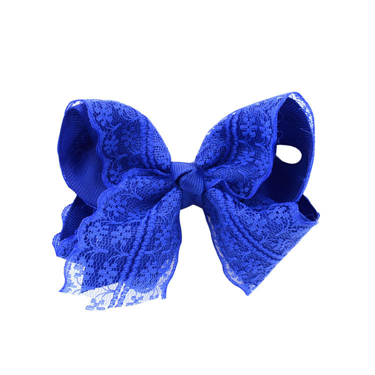 Ribbed Bubble Flower Children's Hair Clip Bow