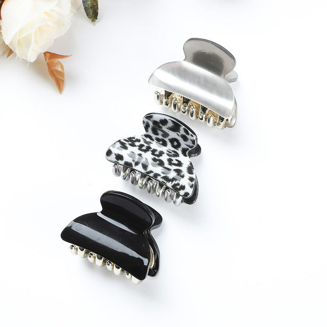 Women's Fashion Personalized Acrylic Printing Barrettes