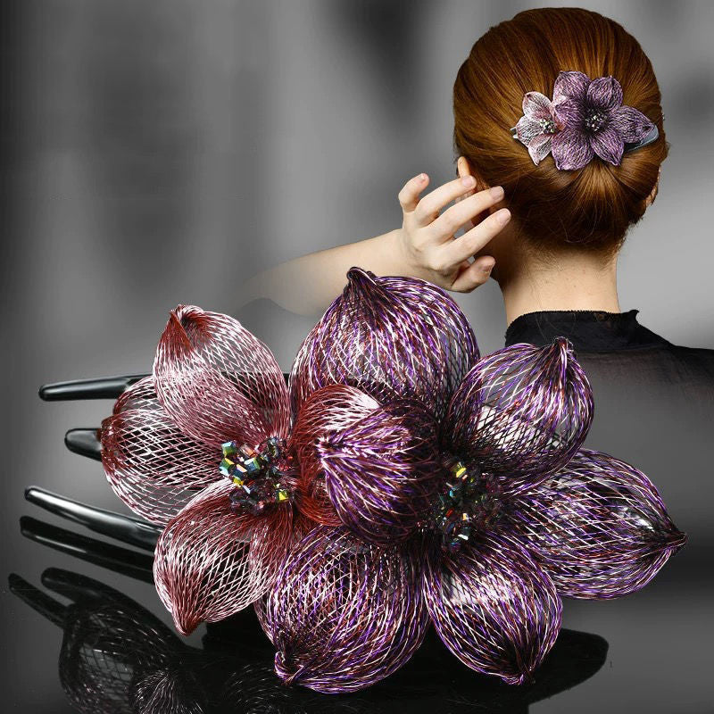 Best Women's Fashionable Simple Faux Copper Wire Hair Clip