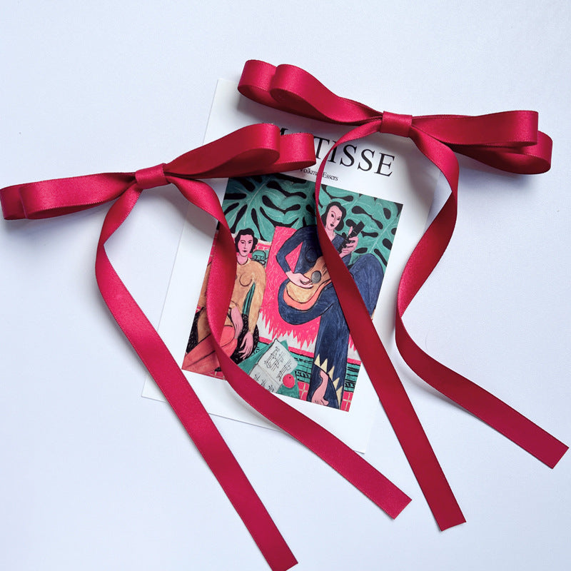 Ribbon Bow Ribbon Hair Clip