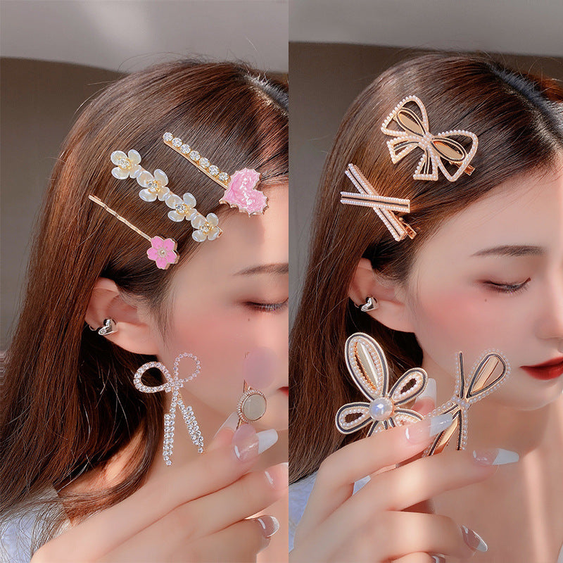 Best Korea Temperament BB Clip Barrettes Back Head Side Clip
