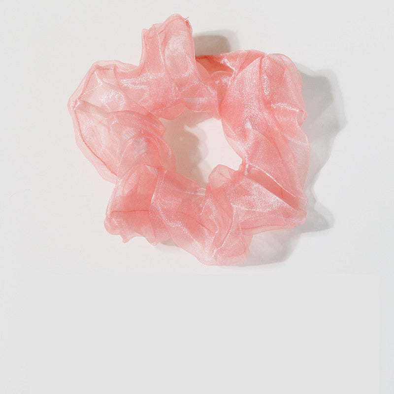 Ins Lattice System Large Intestine Hair Ring Simple Bm Pig Large Intestine Ring