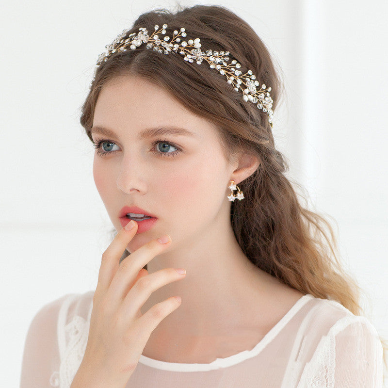 Best Fashion Wedding Styling Pearl Headwear