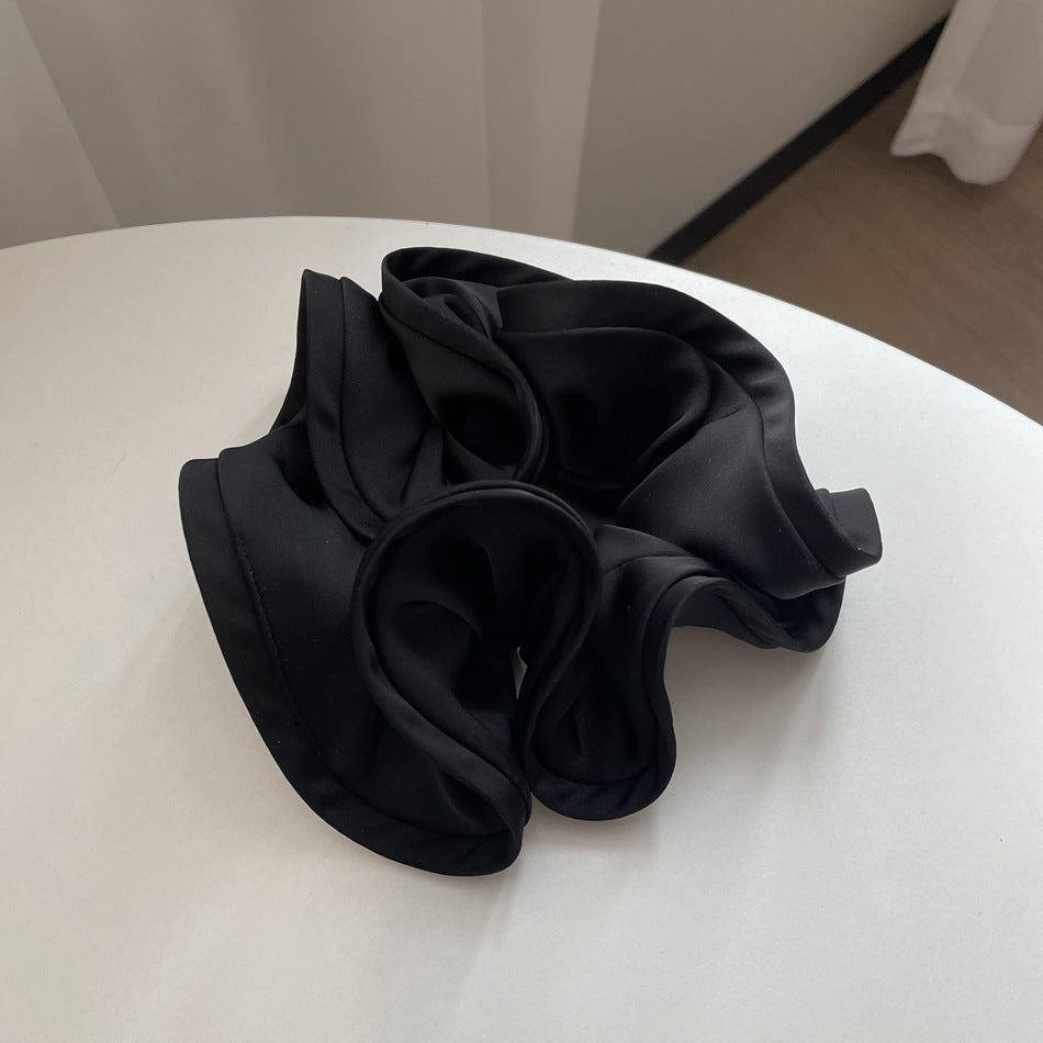 Women's Temperament Wood Ear Edge Large Intestine Hair Ring