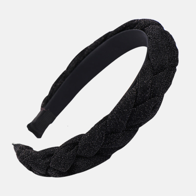 European and American New Bright Silk Headband