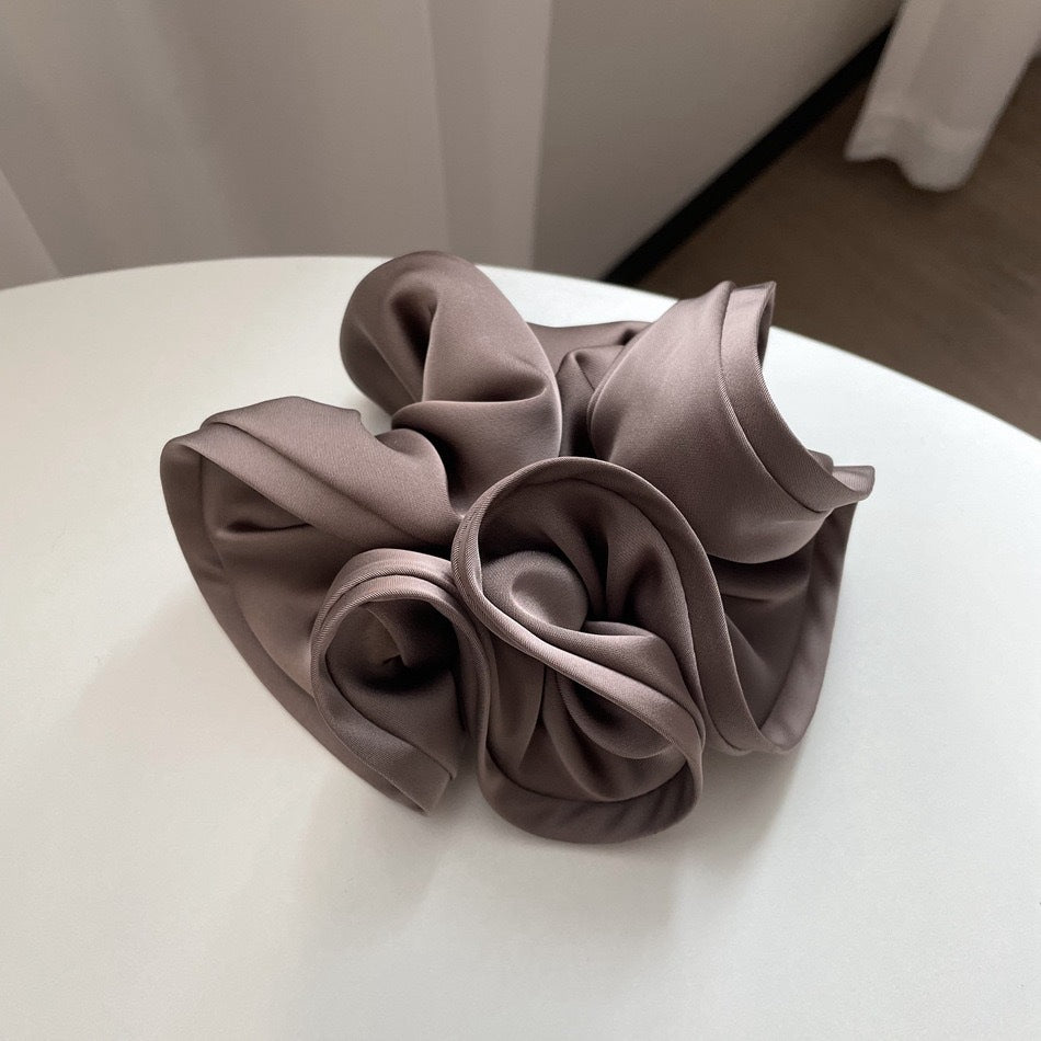 Women's Temperament Wood Ear Edge Large Intestine Hair Ring