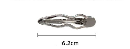 Best Bangs Duckbill Clip Hairclip Decoration Female Metal Wave Barrettes