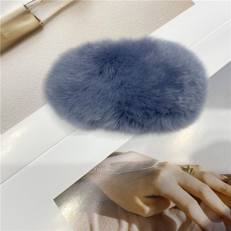 Best Korea Real Otter Hair Hair Clip Female