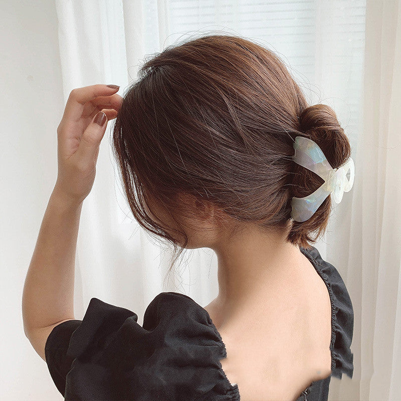 Best The temperament of large Korean hair clip