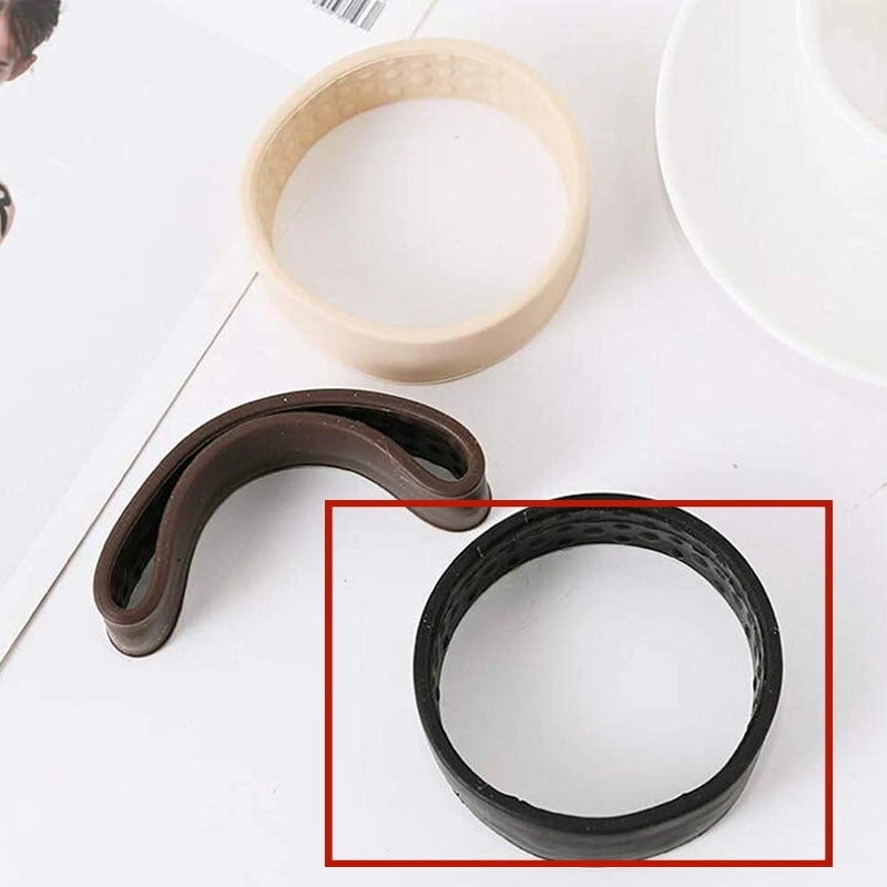 Silicone Hair Ring Foldable Environmentally Friendly Seamless