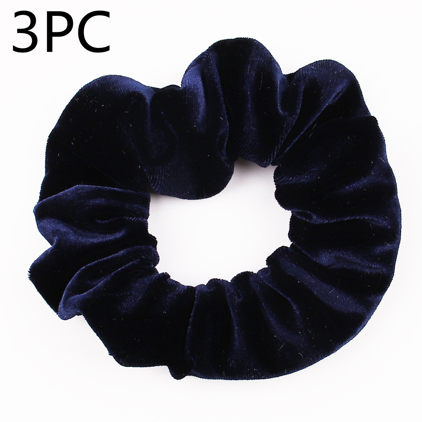 Fashion New Velvet Tencel Pocket wallet Hair Scrunchies Retro Zipper Large Intestine Elastic Hair Band