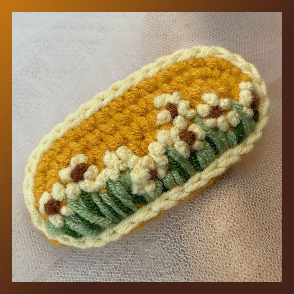 Fashion Braided Yarn Three-dimensional Hair Clip