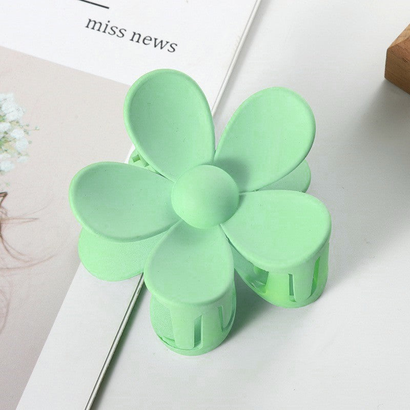 Women's All-match Frosted Flower Hair Clip