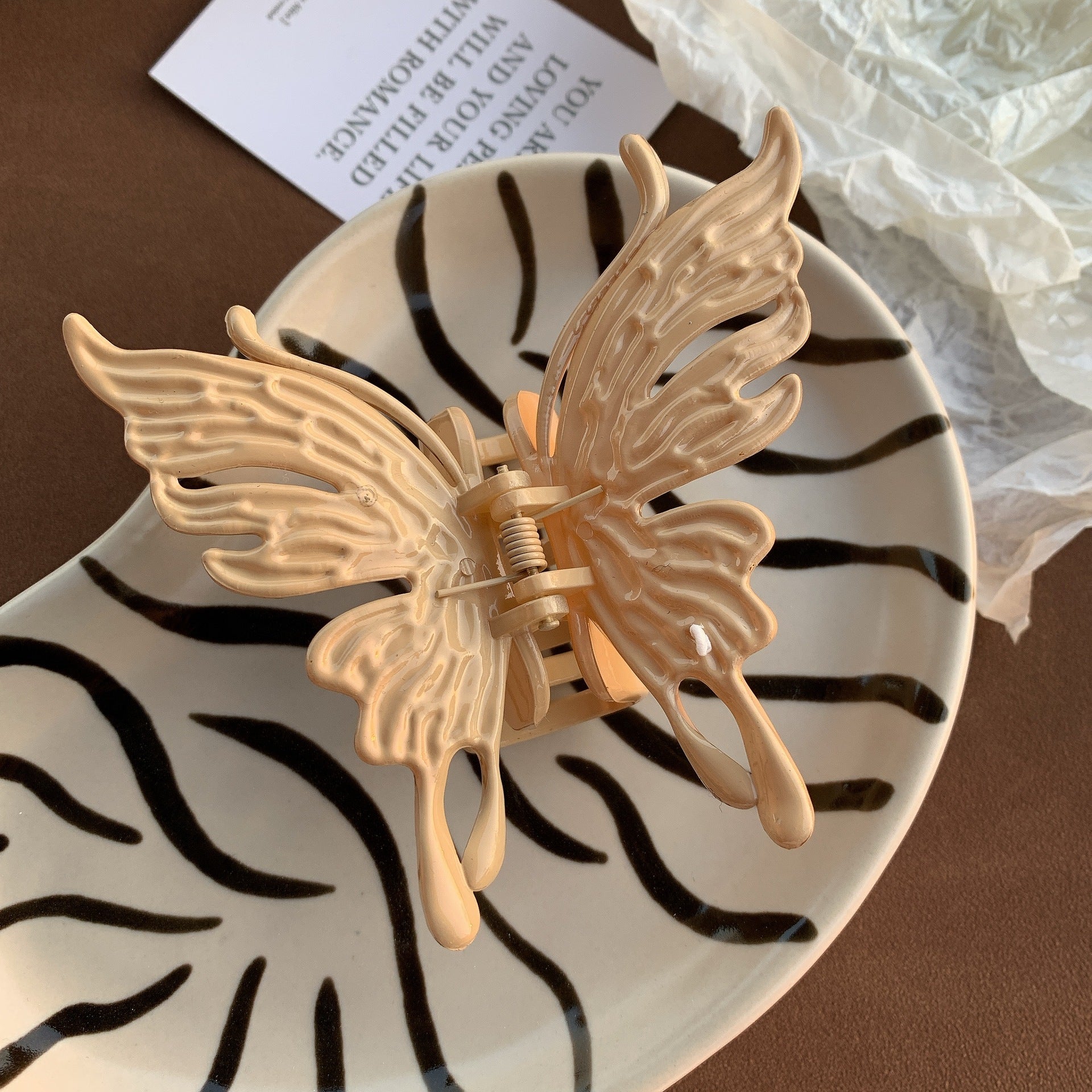Three-dimensional Butterfly Exquisite Hair Clip Back Of The Head