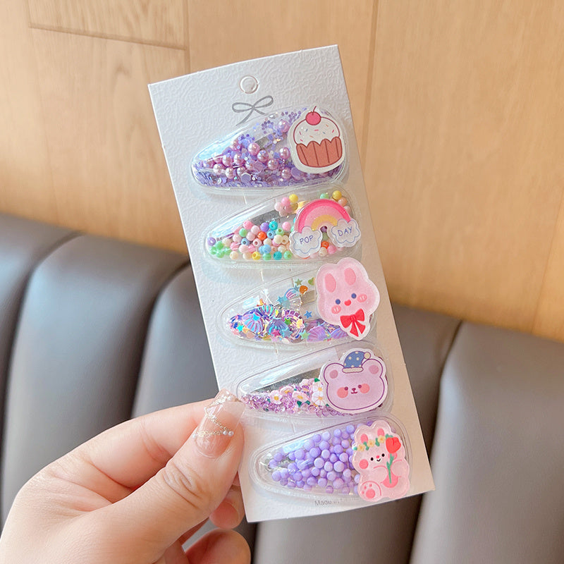 Girls Fashion Simple Love Hair Clip