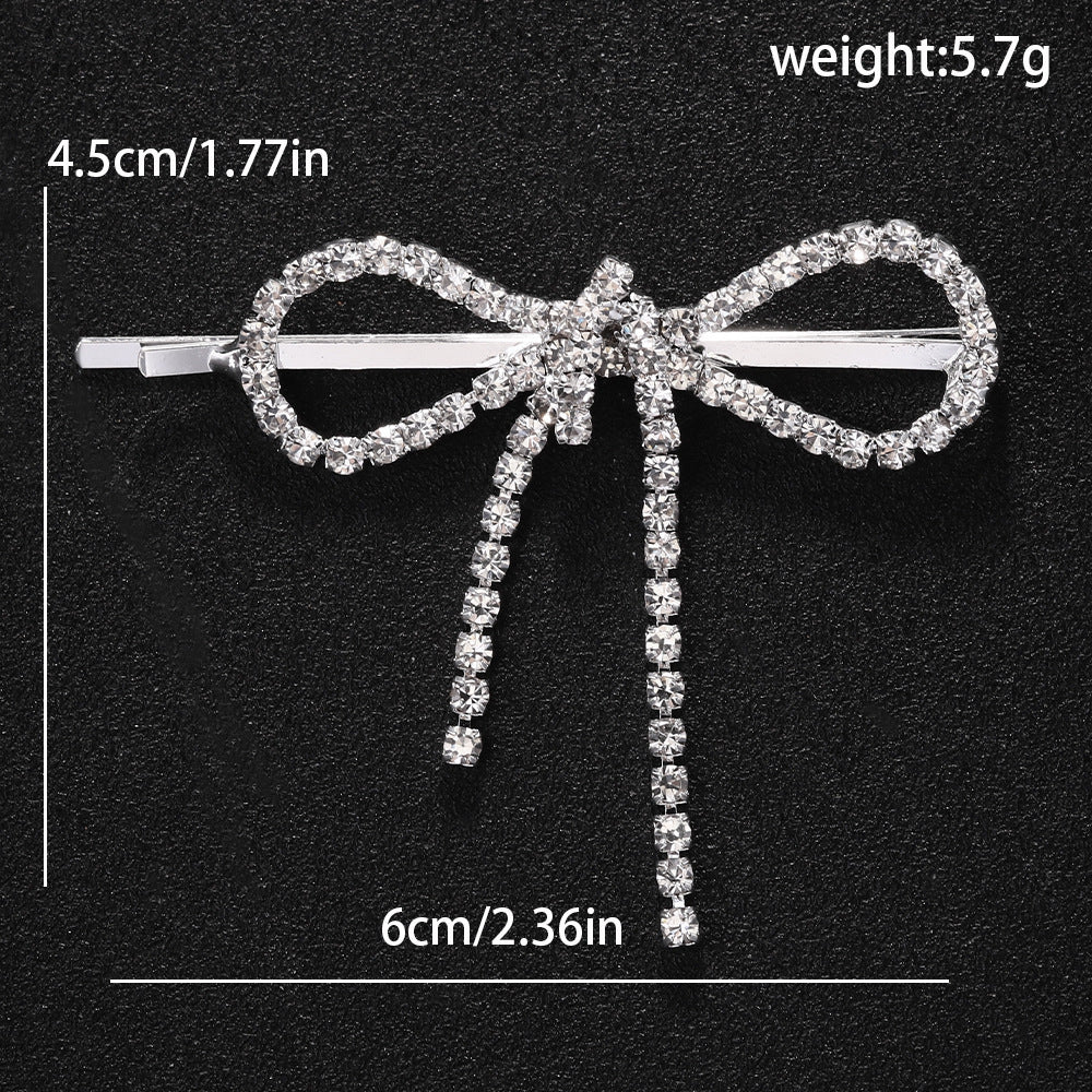 Best Bow Barrettes Side Bangs Cropped Hair Clip Barrettes