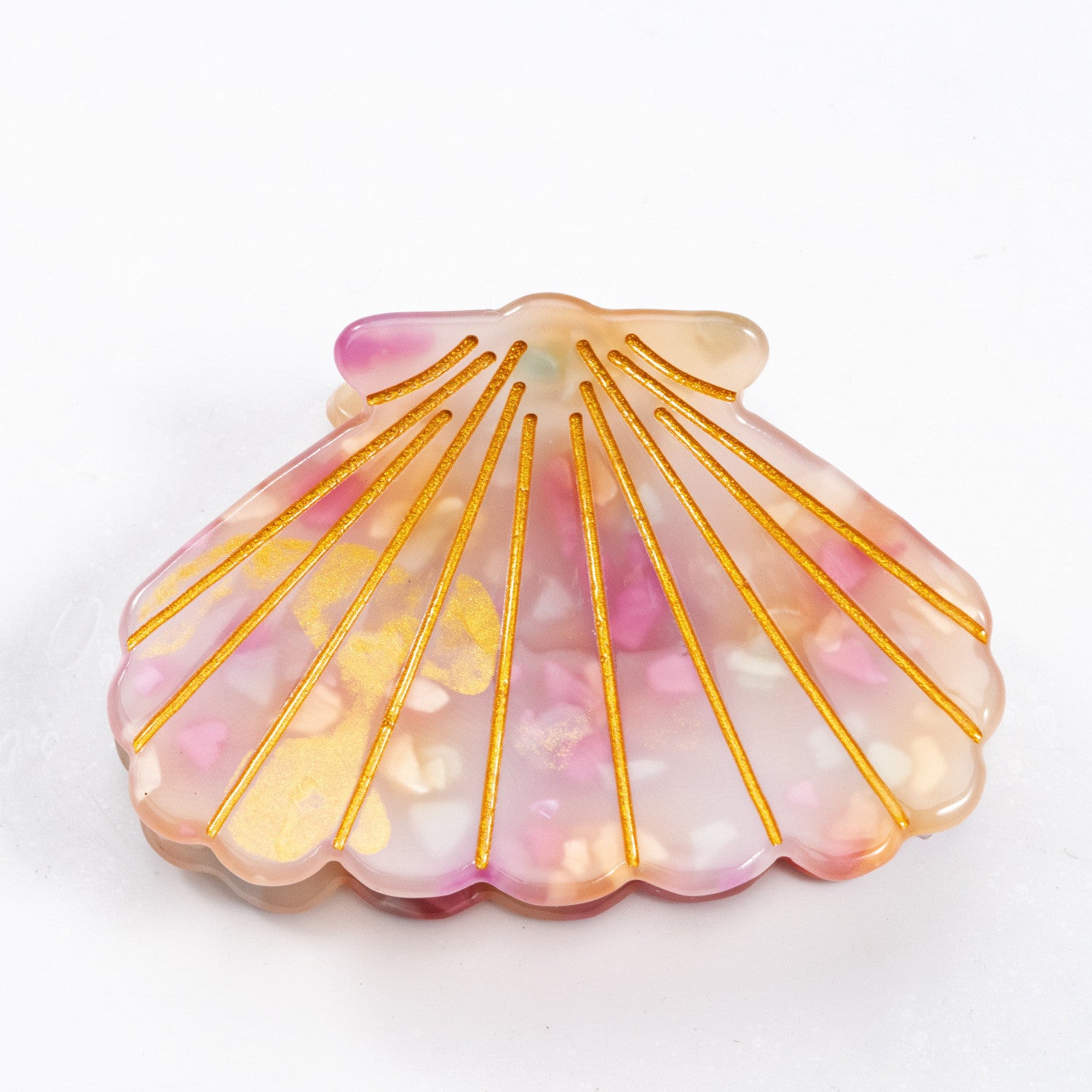 Small Shell Grip Hair Headdress Barrettes